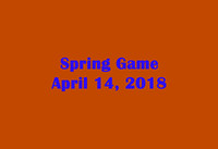 Spring Game - 4-14-2018