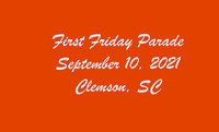 First Friday Parade-Clemson 2021