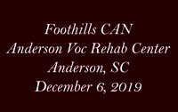 Foothills CAN - Anderson Voc Rehab